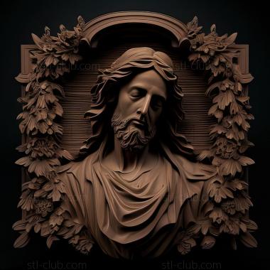 3D model st jesus (STL)